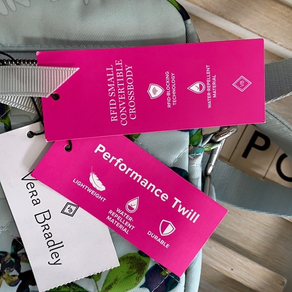 Vera Bradley Performance Twill Convertible Crossbody - Picture 5 of 10